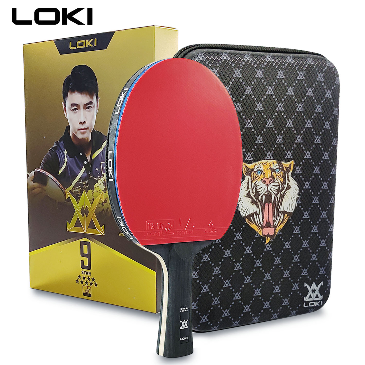 Table Tennis Bat Butterfly - LOKI 9 Star Table Tennis Racket