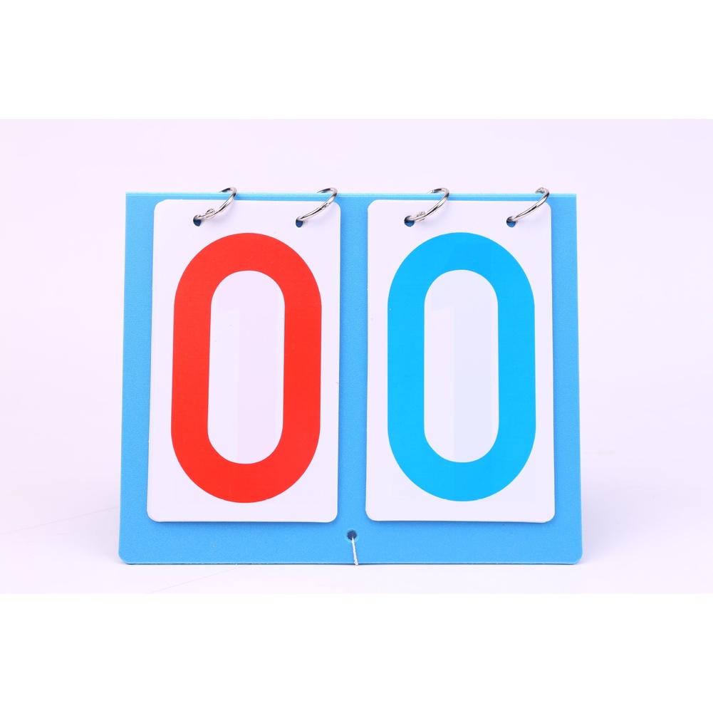 Table Tennis Indoor Or Outdoor - Flip Style PVC Scoreboard with 2