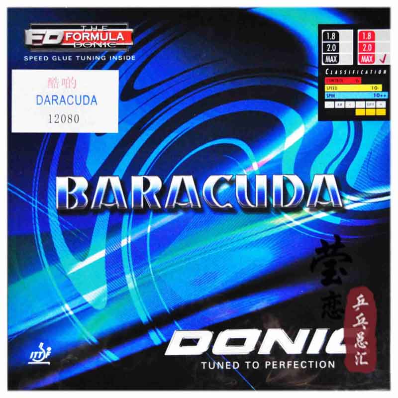Donic table tennis rubber Bara - Table Tennis Germany ulasan dan harga