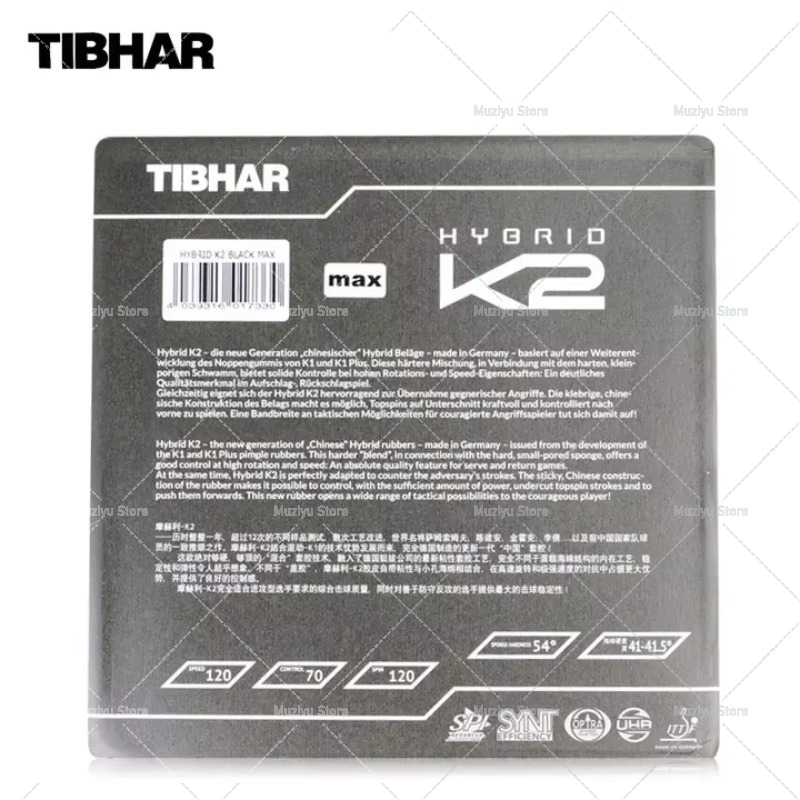 TIBHAR HYBRID K2 Table Tennis  - Table Tennis Germany ulasan dan harga