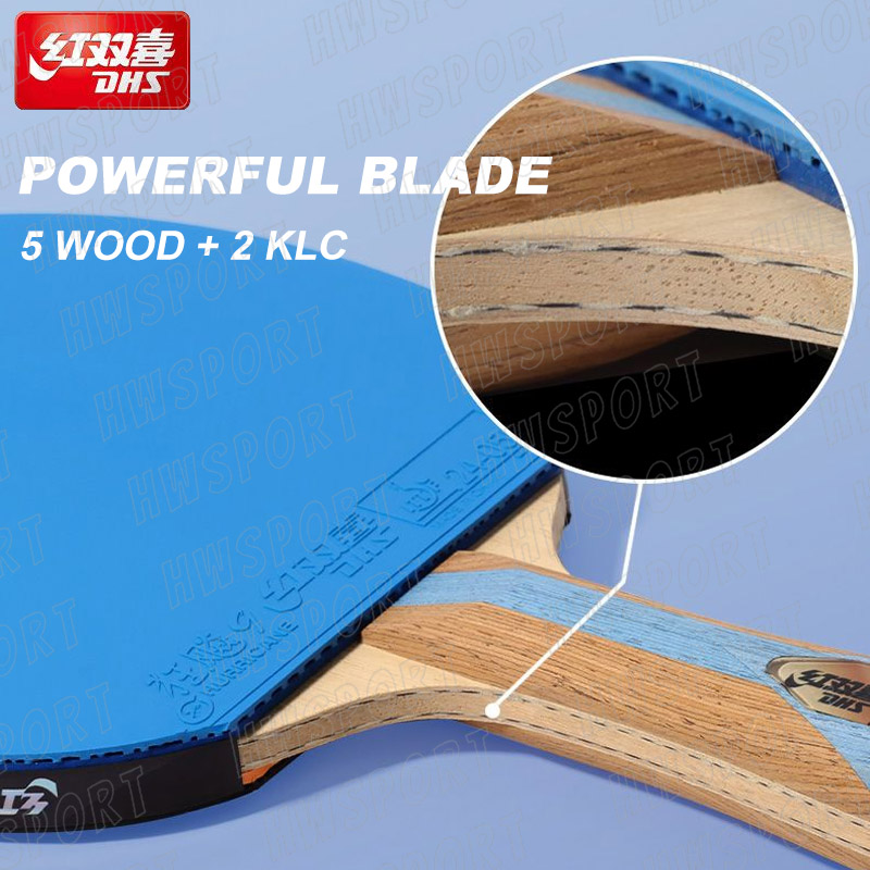 DHS 6 Star Color Table Tennis  - Table Tennis Bat Butterfly ulasan dan harga