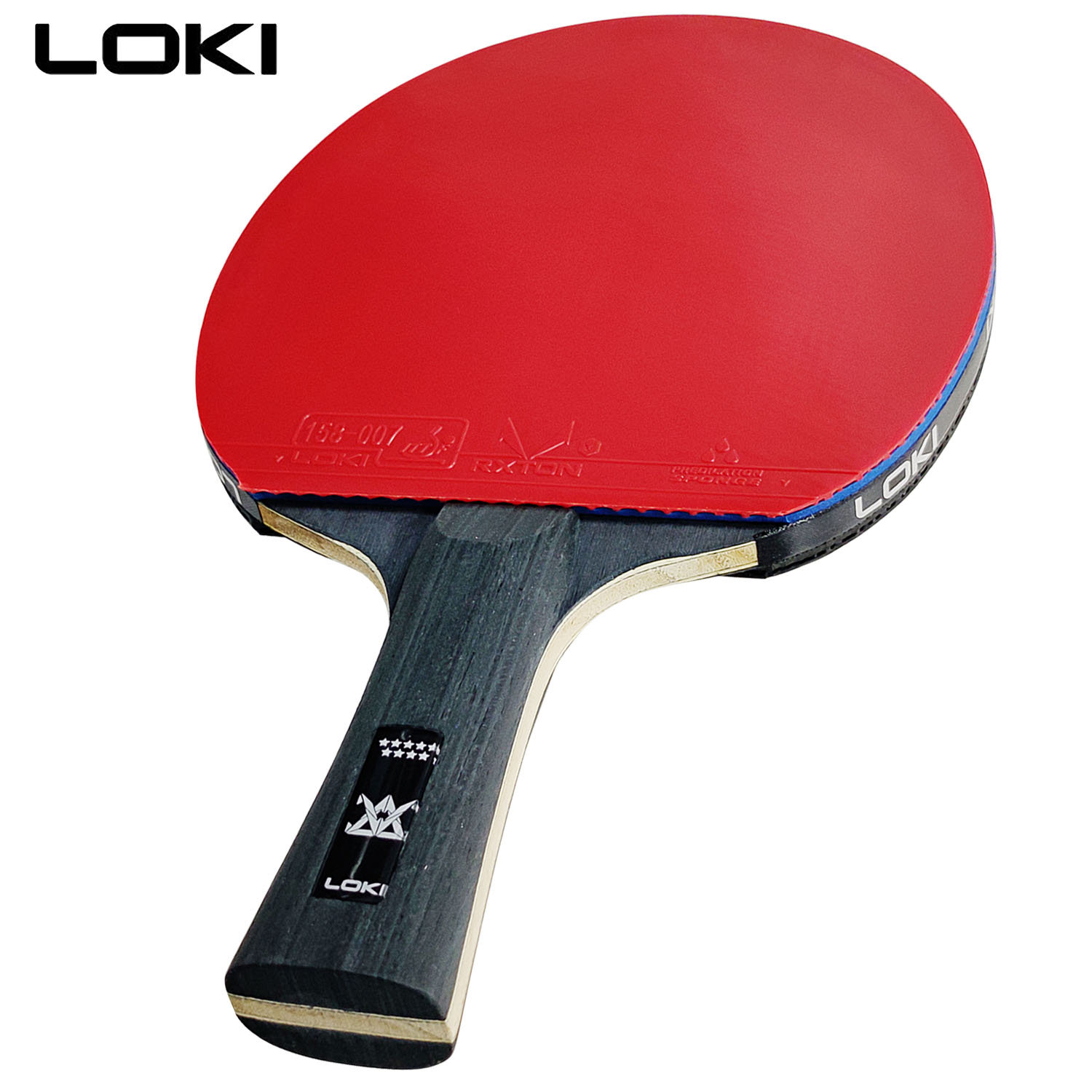 LOKI 9 Star Table Tennis Racke - Table Tennis Bat Butterfly ulasan dan harga