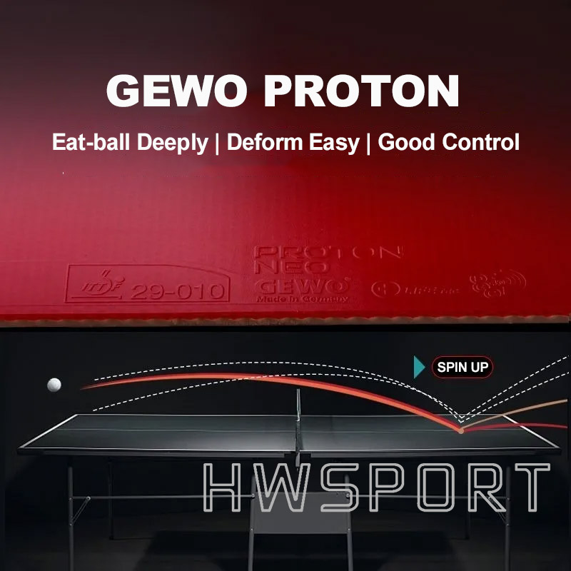 GEWO PROTON NEO Table Tennis R - Table Tennis Germany ulasan dan harga