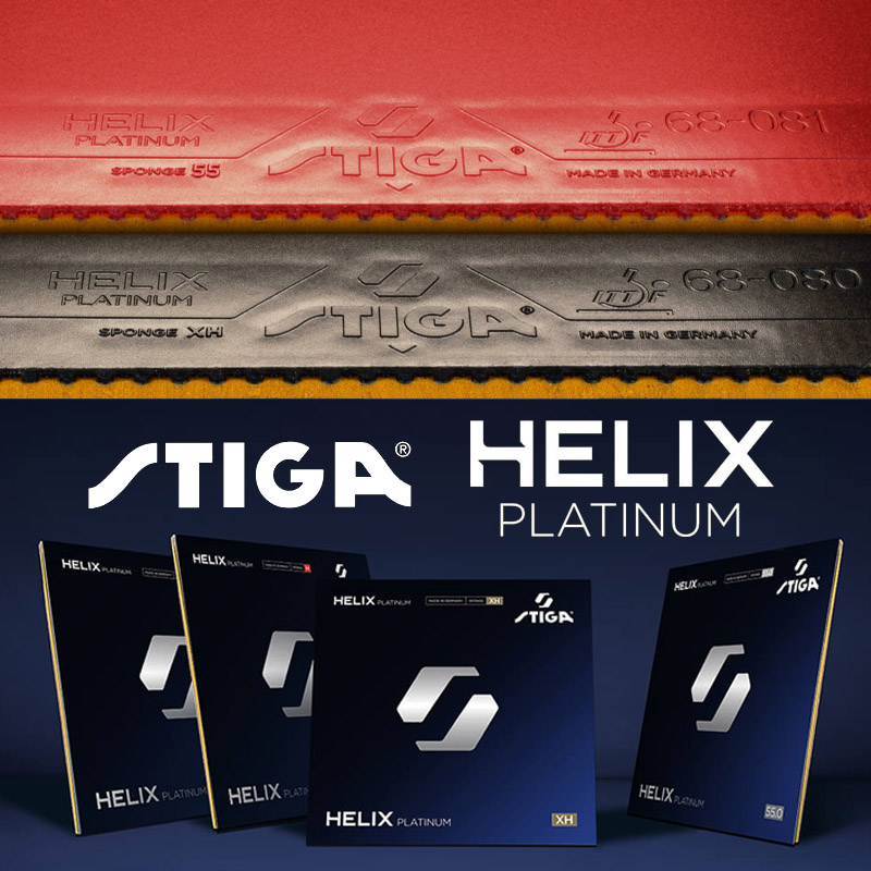 STIGA HELIX Platinum Series Ta - Table Tennis Germany ulasan dan harga