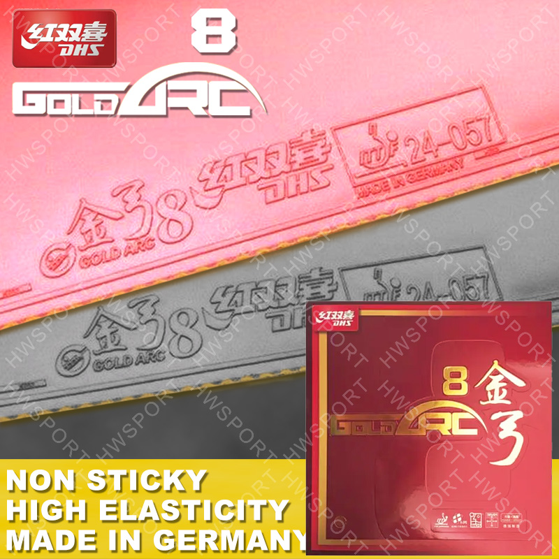 DHS Gold Arc 8 Table Tennis Ru - Table Tennis Germany ulasan dan harga