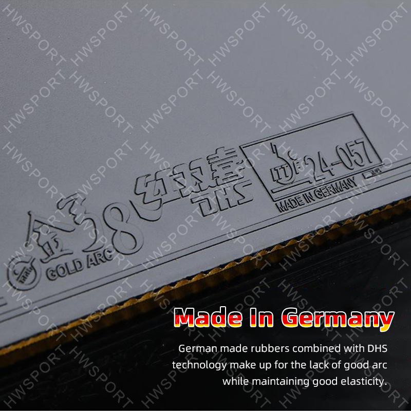 DHS Gold Arc 8 Table Tennis Ru - Table Tennis Germany ulasan dan harga