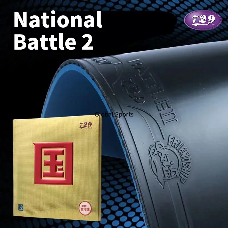 Original 729 BATTLE 2 NATIONAL - Table Tennis Bat Butterfly ulasan dan harga