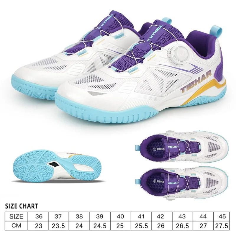 New TIBHAR Table Tennis Shoes  - Table Tennis Court ulasan dan harga