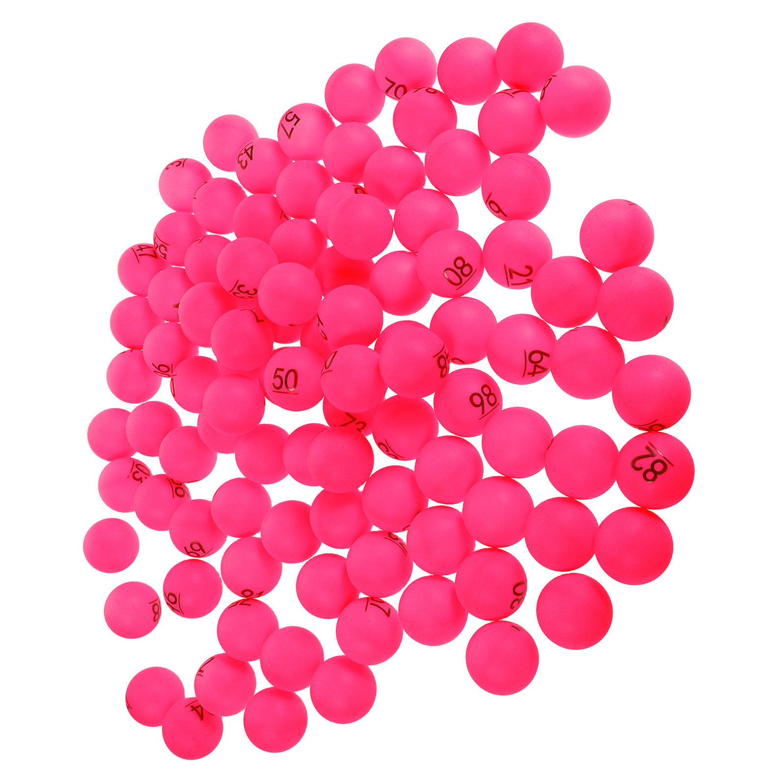 100pcs Numbered Raffle Bingo 1 - Table Tennis Drawing ulasan dan harga