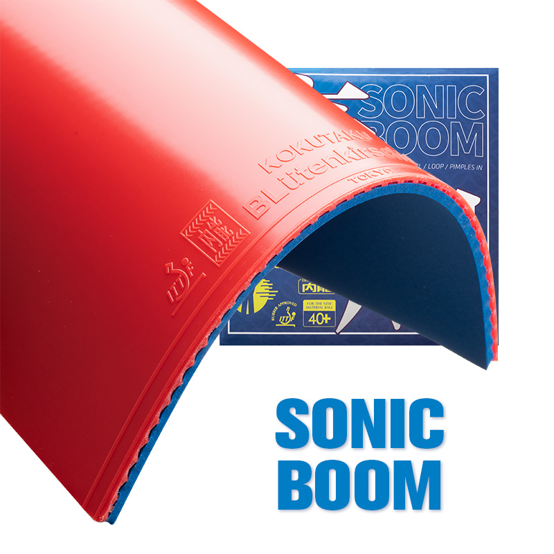 KOKUTAKU BLUE SONIC BOOM Table - Table Tennis Bat Butterfly ulasan dan harga