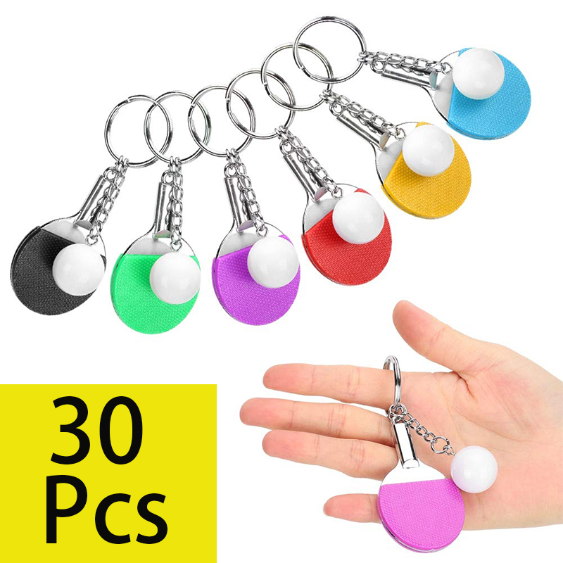 30Pcs Mini Table Tennis Racket - Table Tennis Backhand ulasan dan harga